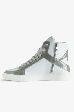 Zadig & Voltaire Formateurs^Baskets Montantes Brevetees Zv1747 High Flash Infinity