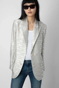 Zadig & Voltaire Costumes^Blazer Jacquard Ailes Vicka
