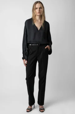 Zadig & Voltaire Chemises Et Hauts^Blouse En Satin Tonastir