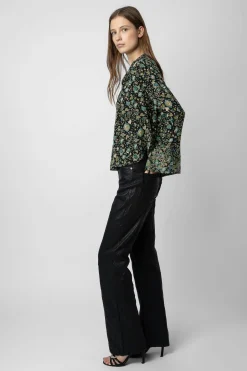 Zadig & Voltaire Chemises Et Hauts^Blouse Taika En Soie A Strass