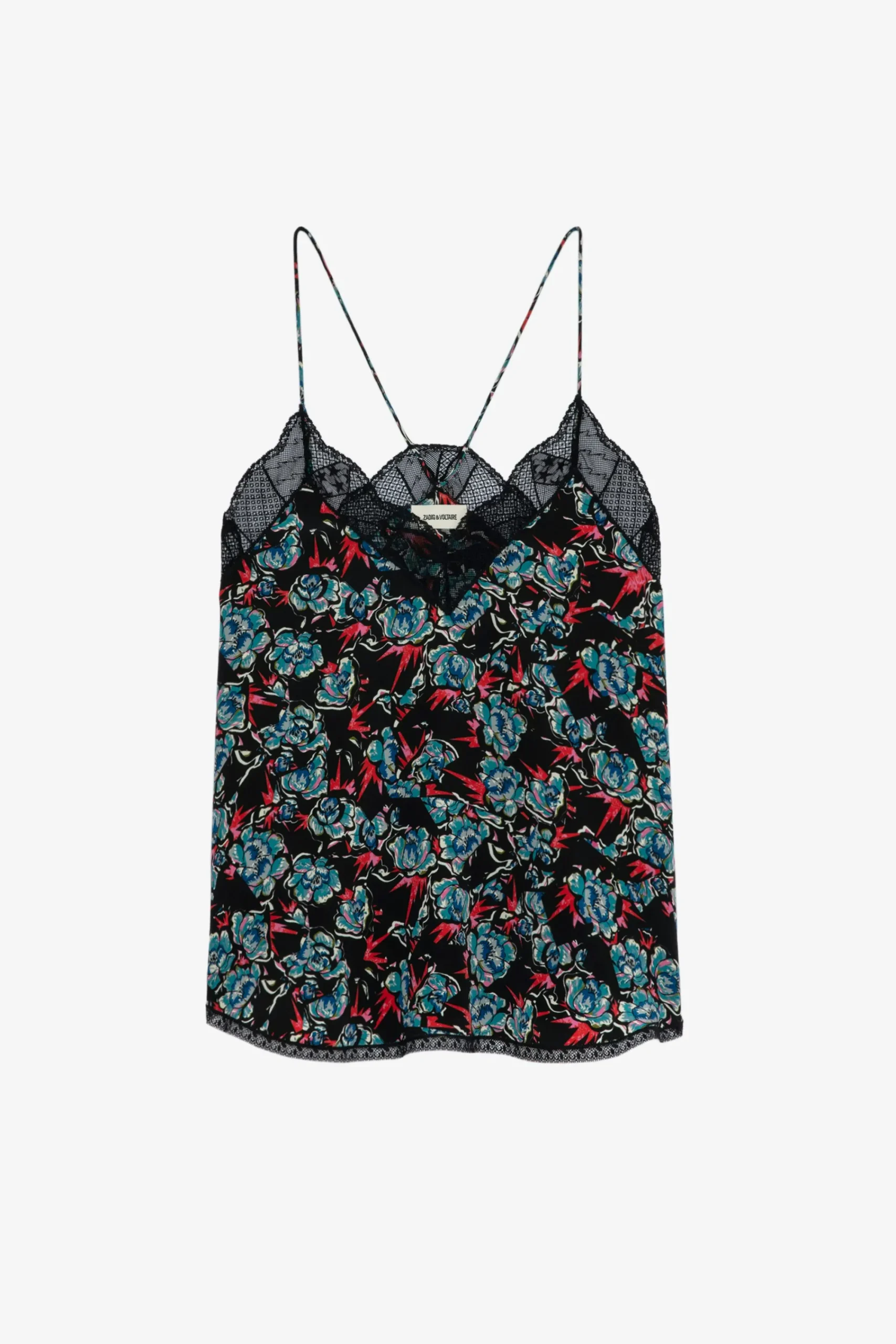 Zadig & Voltaire Chemises Et Hauts^Caraco En Soie Christy Thunder