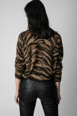 Zadig & Voltaire Pulls Et Gilets^Cardigan En Cachemire Mirka Tigre