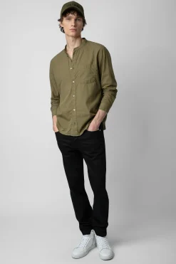 Zadig & Voltaire Chemises^Chemise A Col Bande Thibault
