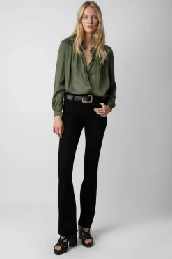 Zadig & Voltaire Chemises Et Hauts^Chemisier En Satin Tchin