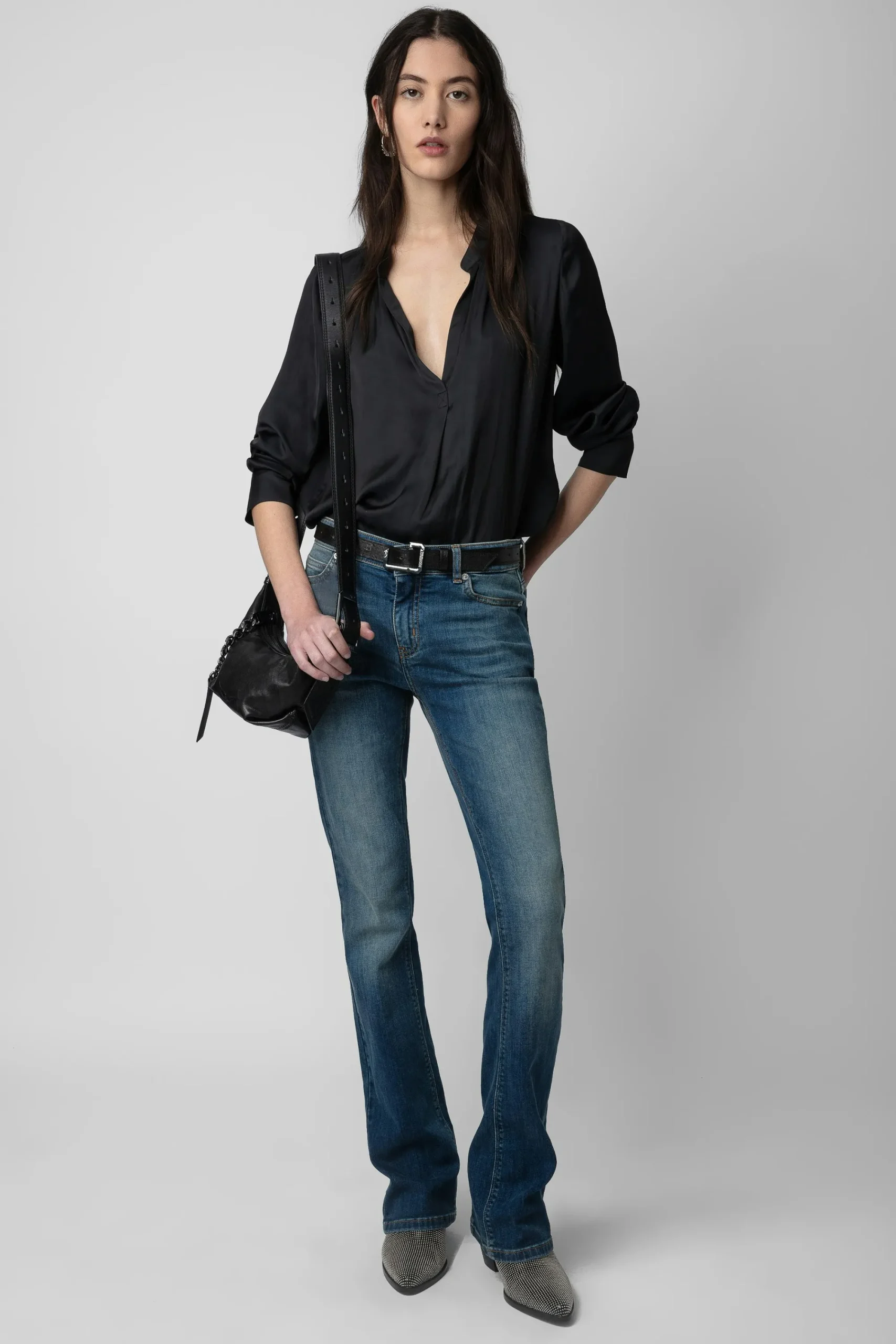 Zadig & Voltaire Chemises Et Hauts^Chemisier En Satin Tink