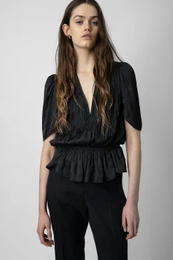 Zadig & Voltaire Chemises Et Hauts^Haut En Satin Tyoko