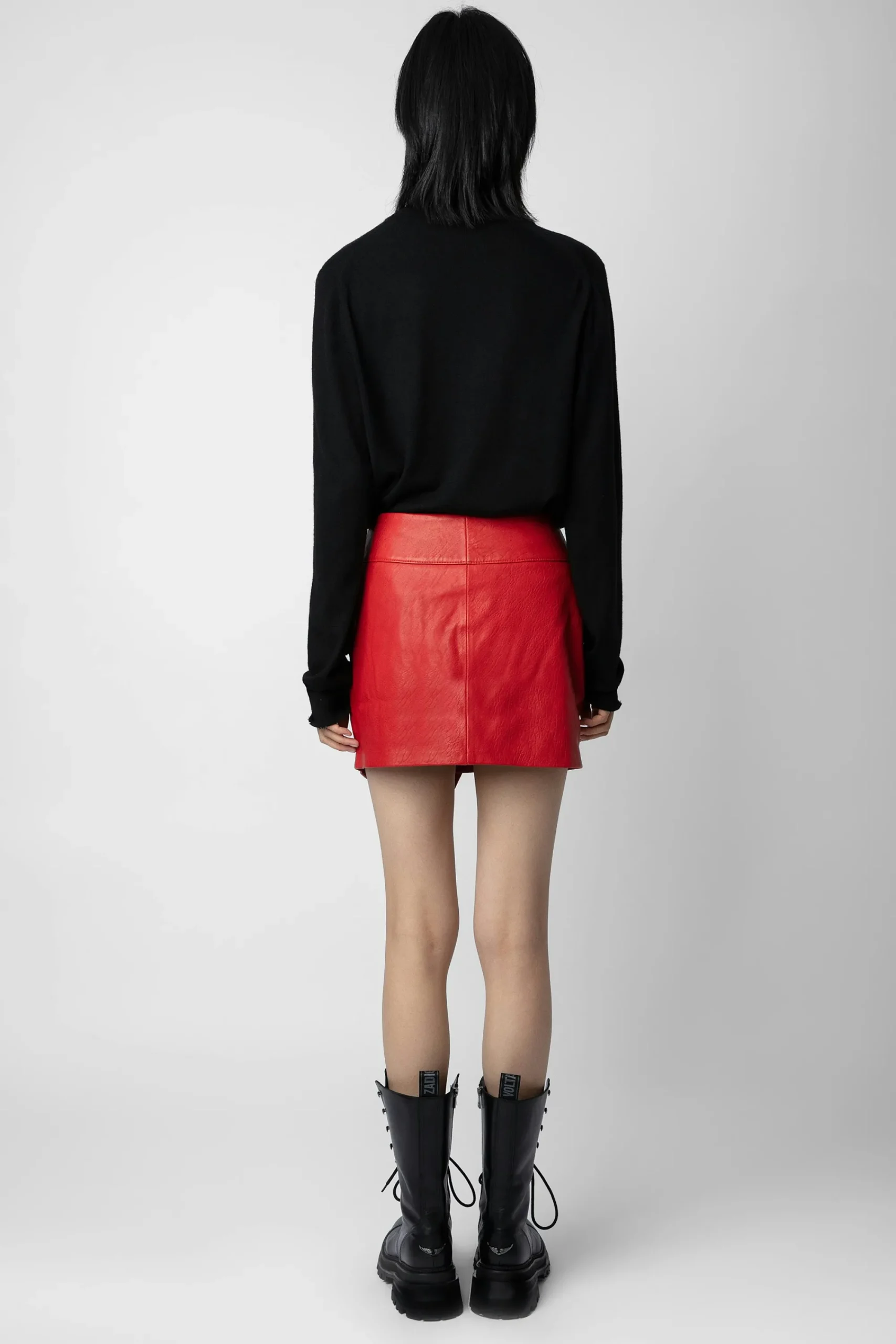 Zadig & Voltaire Robes Et Jupes^Jupe Motard En Cuir Junko