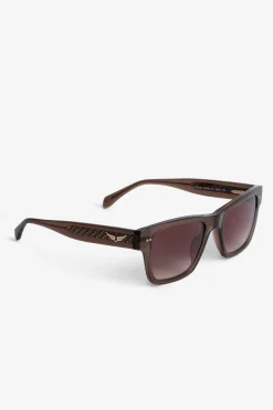 Zadig & Voltaire Des Lunettes De Soleil^Lunettes De Soleil Ailes Transparentes