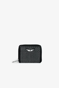 Zadig & Voltaire Portefeuilles Et Porte-Monnaie^Mini Porte-Monnaie Suisse A Pois Zv