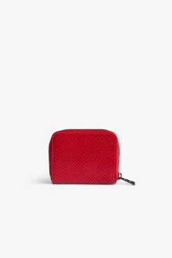 Zadig & Voltaire Portefeuilles Et Porte-Monnaie^Mini Porte-Monnaie Zv En Relief Sauvage Brillant