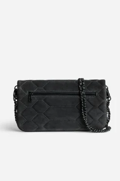Zadig & Voltaire Sacs A Bandoulière^Pochette En Daim Matelasse Rock