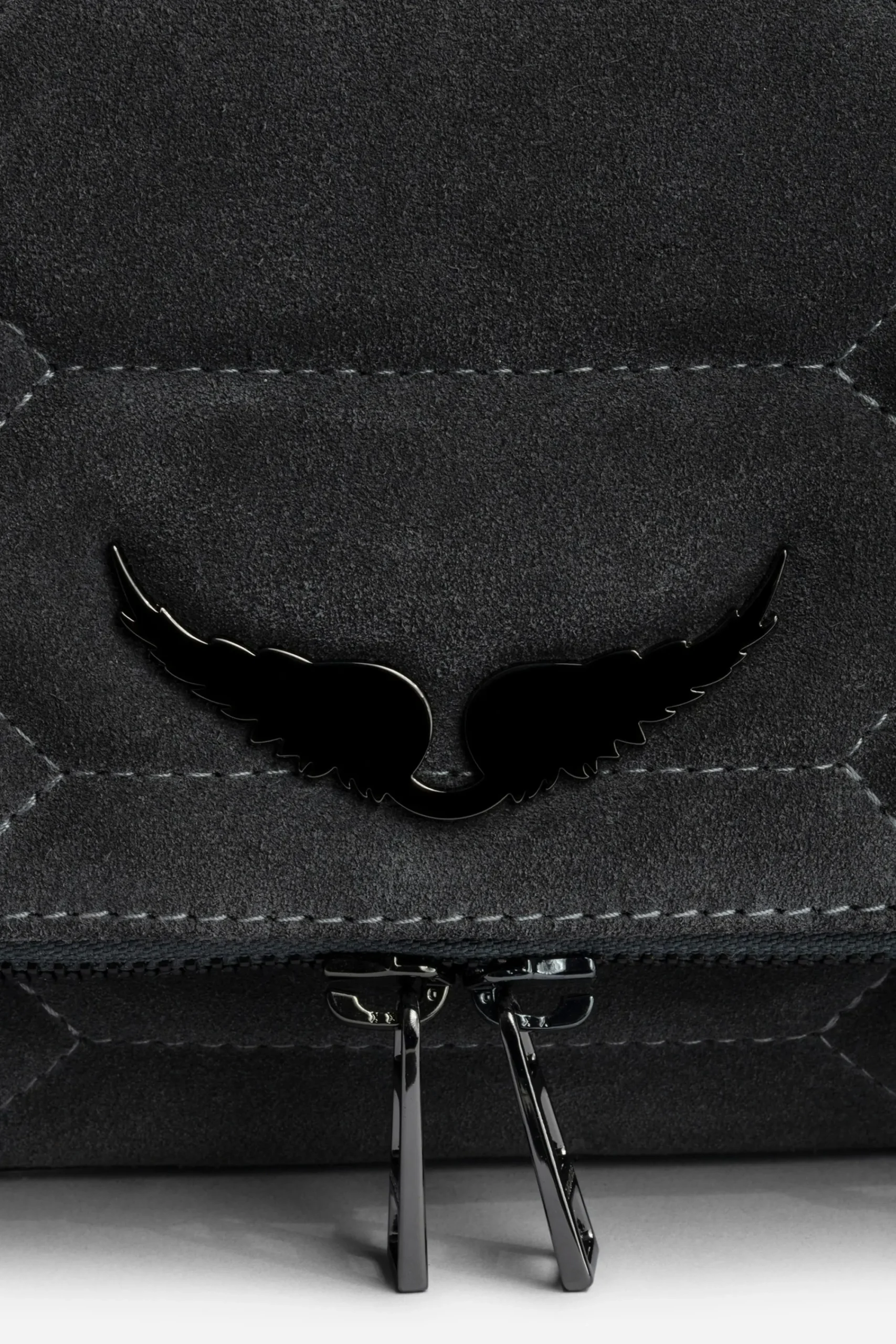 Zadig & Voltaire Sacs A Bandoulière^Pochette En Daim Matelasse Rock