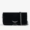 Zadig & Voltaire Sacs A Bandoulière^Pochette Rock En Daim