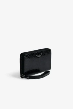 Zadig & Voltaire Portefeuilles Et Porte-Monnaie^Portefeuille Compagnon Glossy Wild Embosse