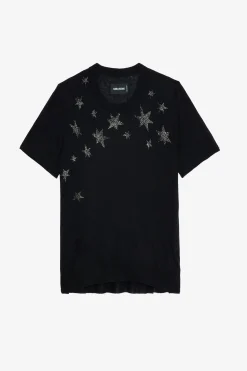 Zadig & Voltaire Pulls Et Gilets^Pull Cachemire Ida Etoiles Strass