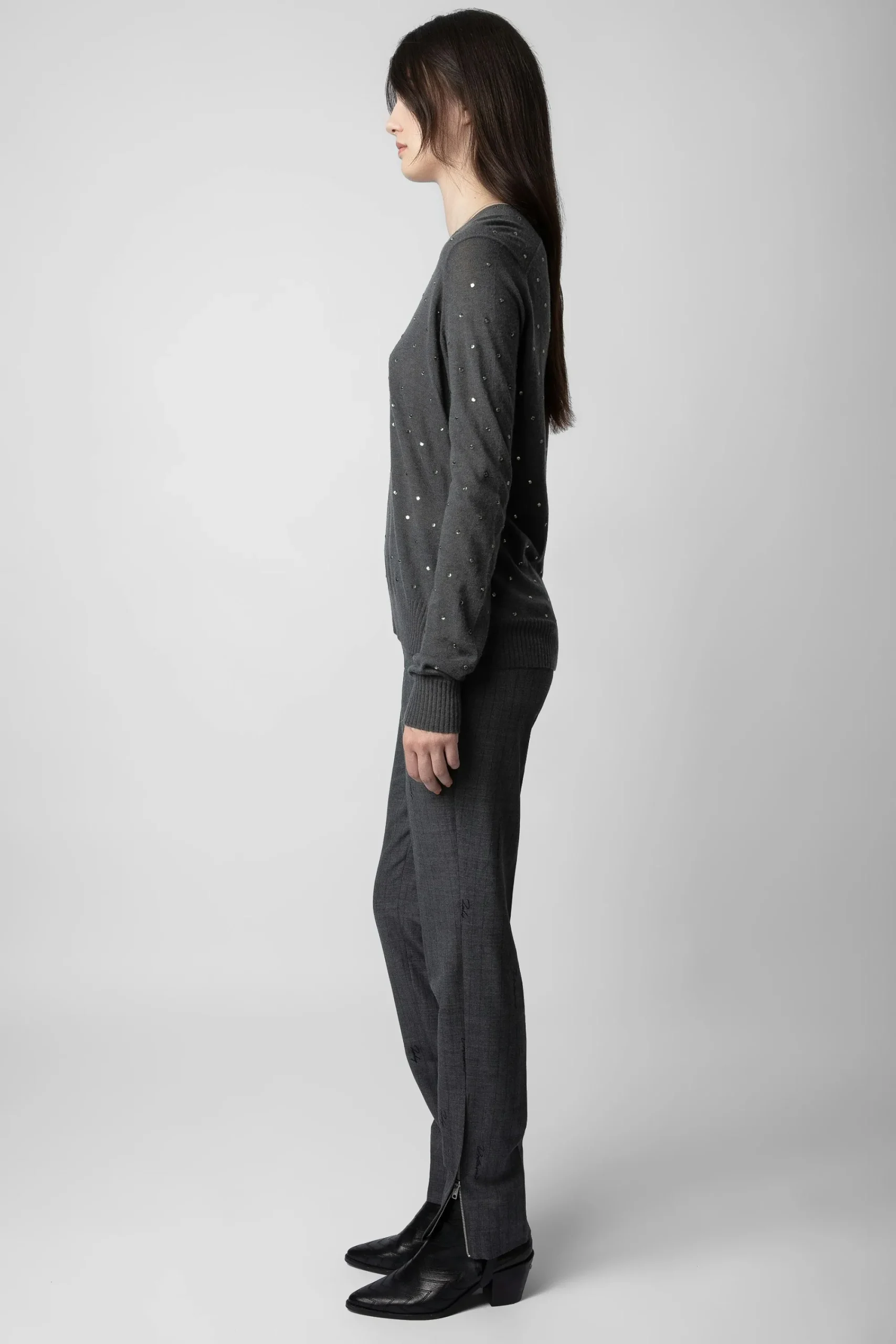 Zadig & Voltaire Pulls Et Gilets^Pull En Cachemire A Strass Elya