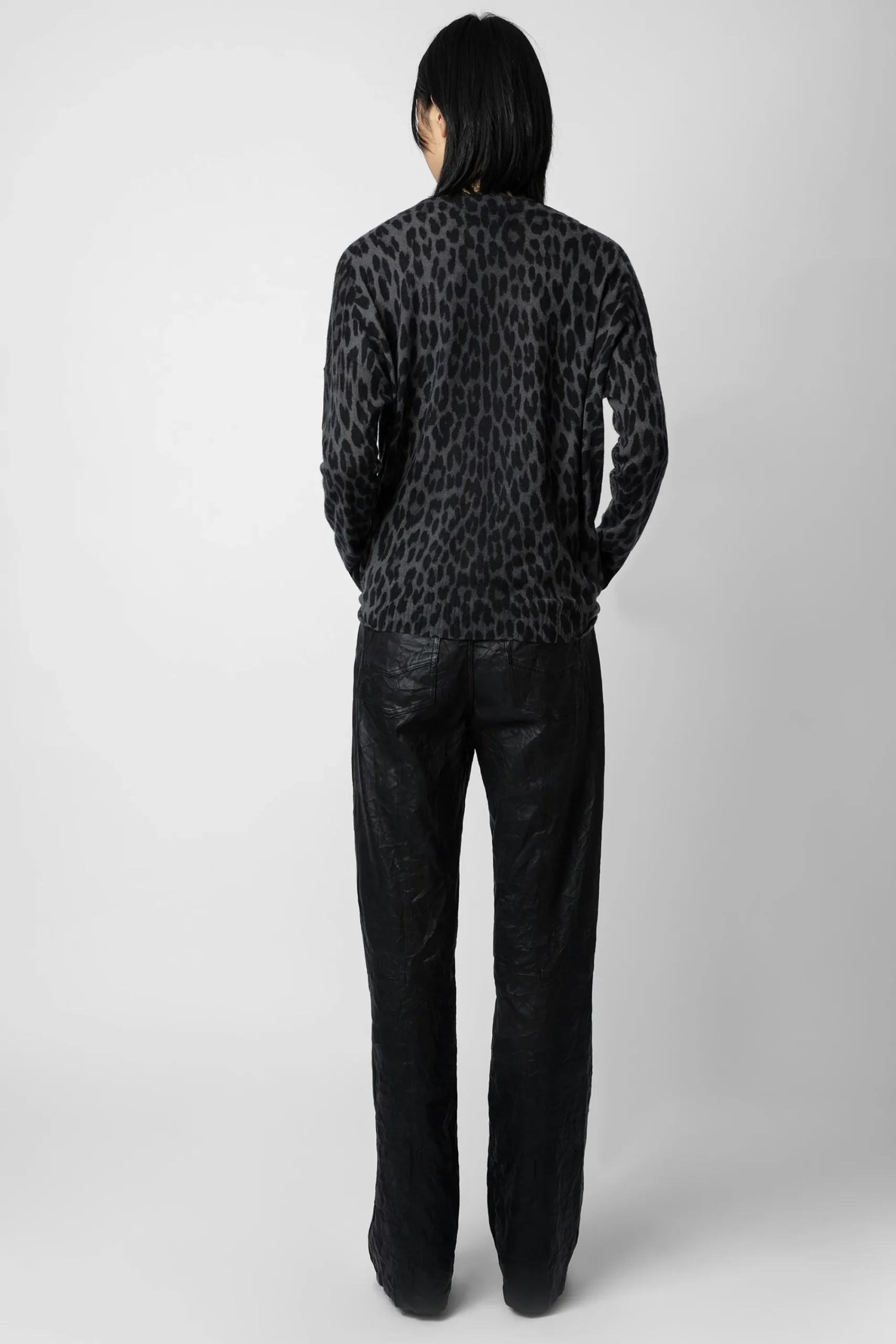 Zadig & Voltaire Pulls Et Gilets^Pull En Cachemire Leopard Brumy