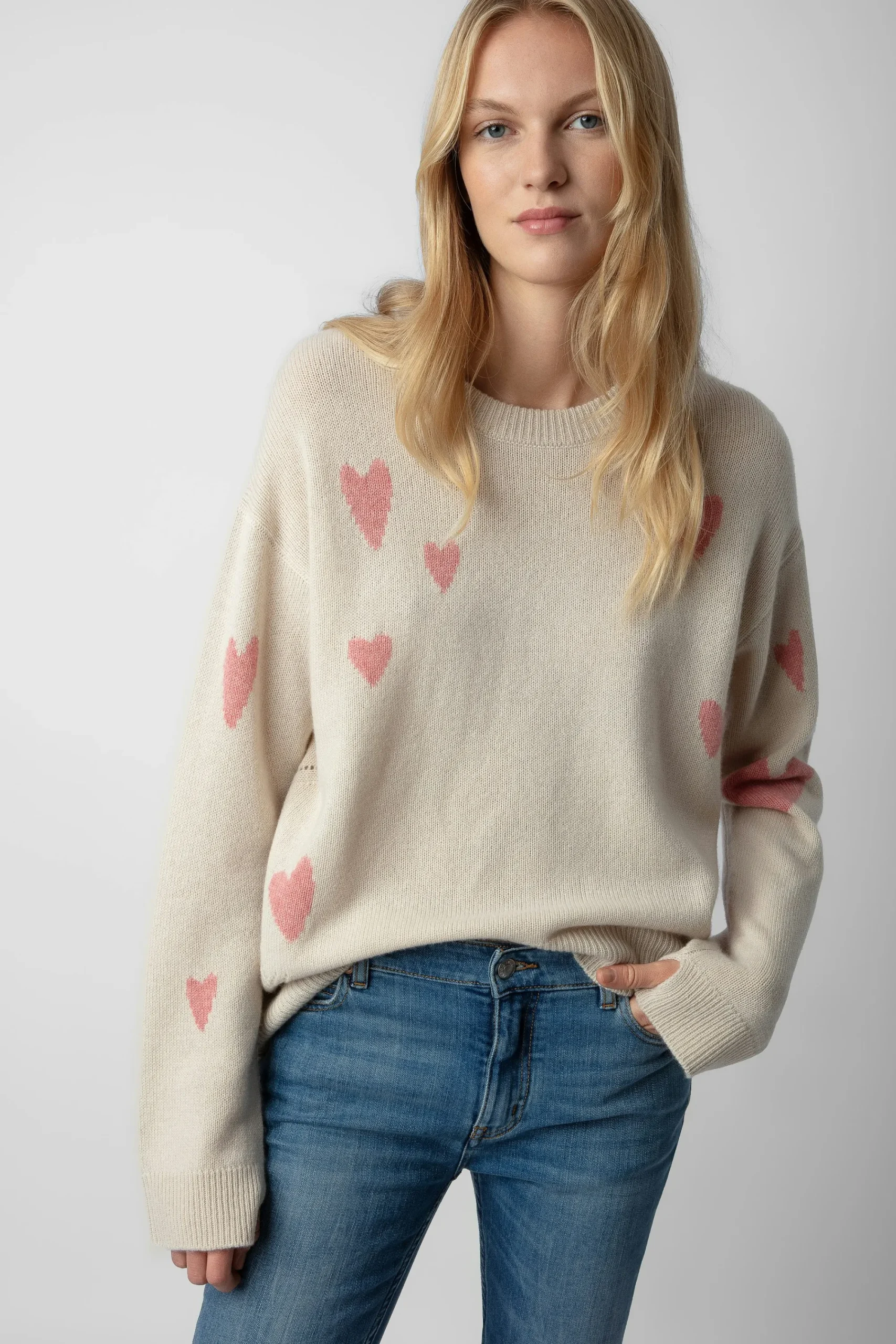 Zadig & Voltaire Pulls Et Gilets^Pull En Cachemire Markus Heart