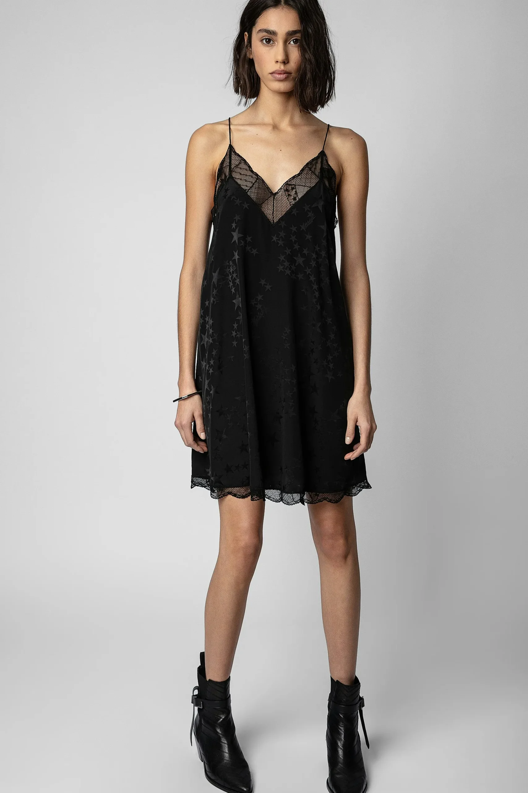 Zadig & Voltaire Robes Et Jupes^Robe En Soie Etoiles Ristyz