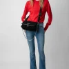 Zadig & Voltaire Sacs A Bandoulière^Sac En Daim Rocky