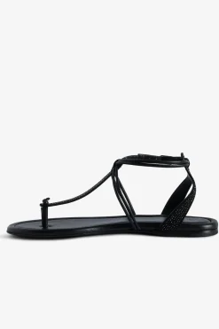 Zadig & Voltaire Escarpins Et Mocassins^Sandales En Daim Moonstar