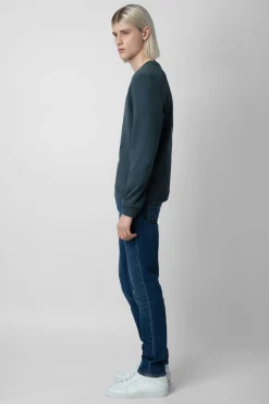 Zadig & Voltaire Sweat-Shirts^Sweat-Shirt Tete De Mort Pierreux