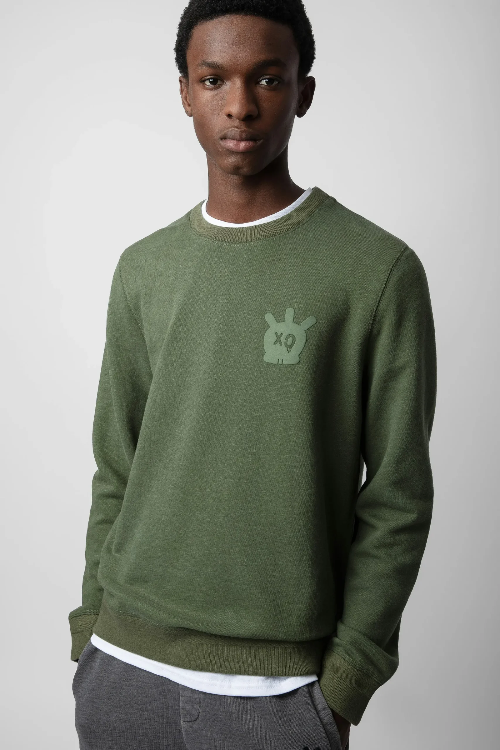 Zadig & Voltaire Sweat-Shirts^Sweat-Shirt Tete De Mort Pierreux