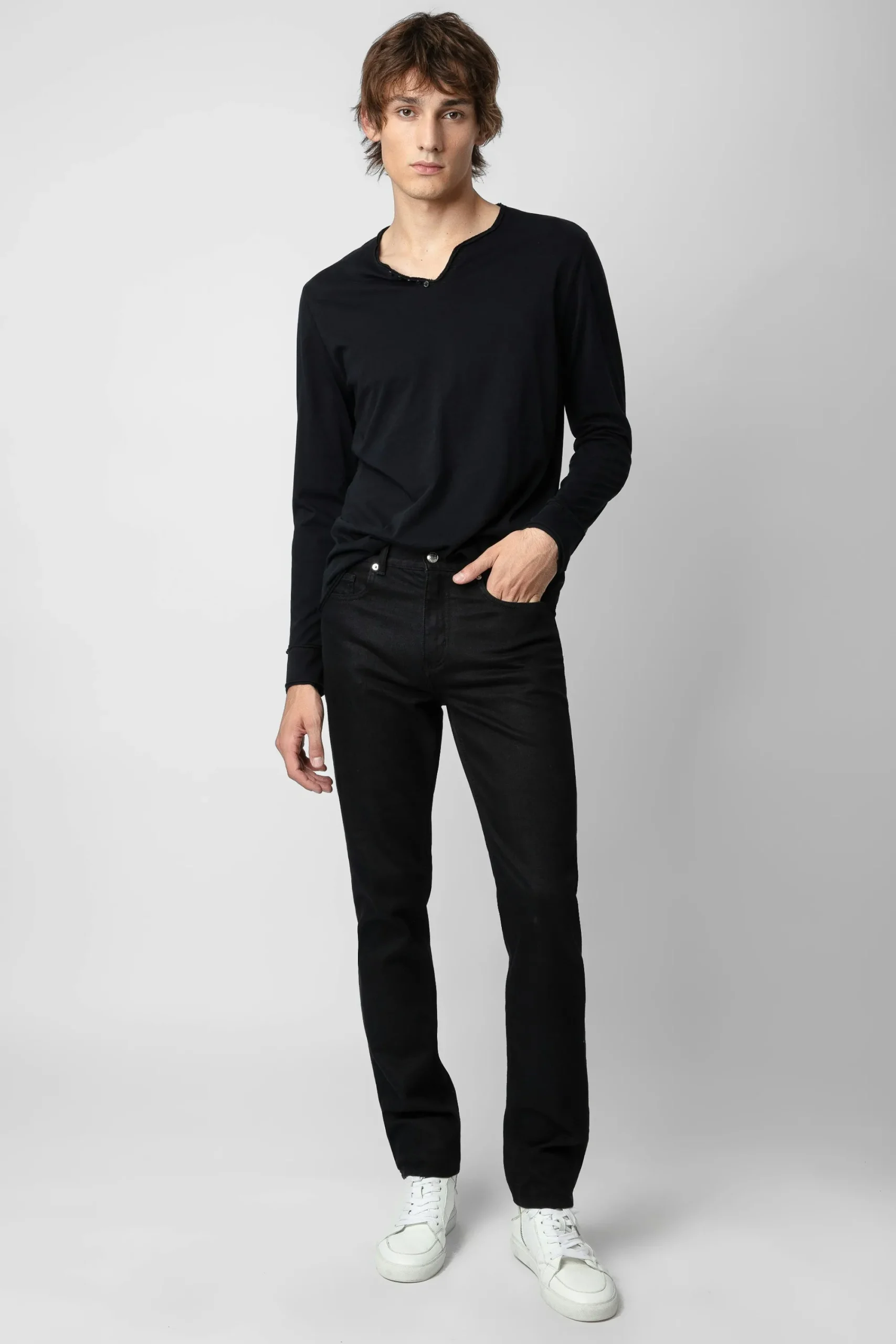 Zadig & Voltaire T-Shirts^T-Shirt Henley A Imprime Photo