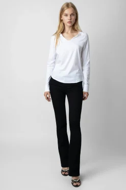 Zadig & Voltaire T-Shirts^T-Shirt Henley A Imprime Photo