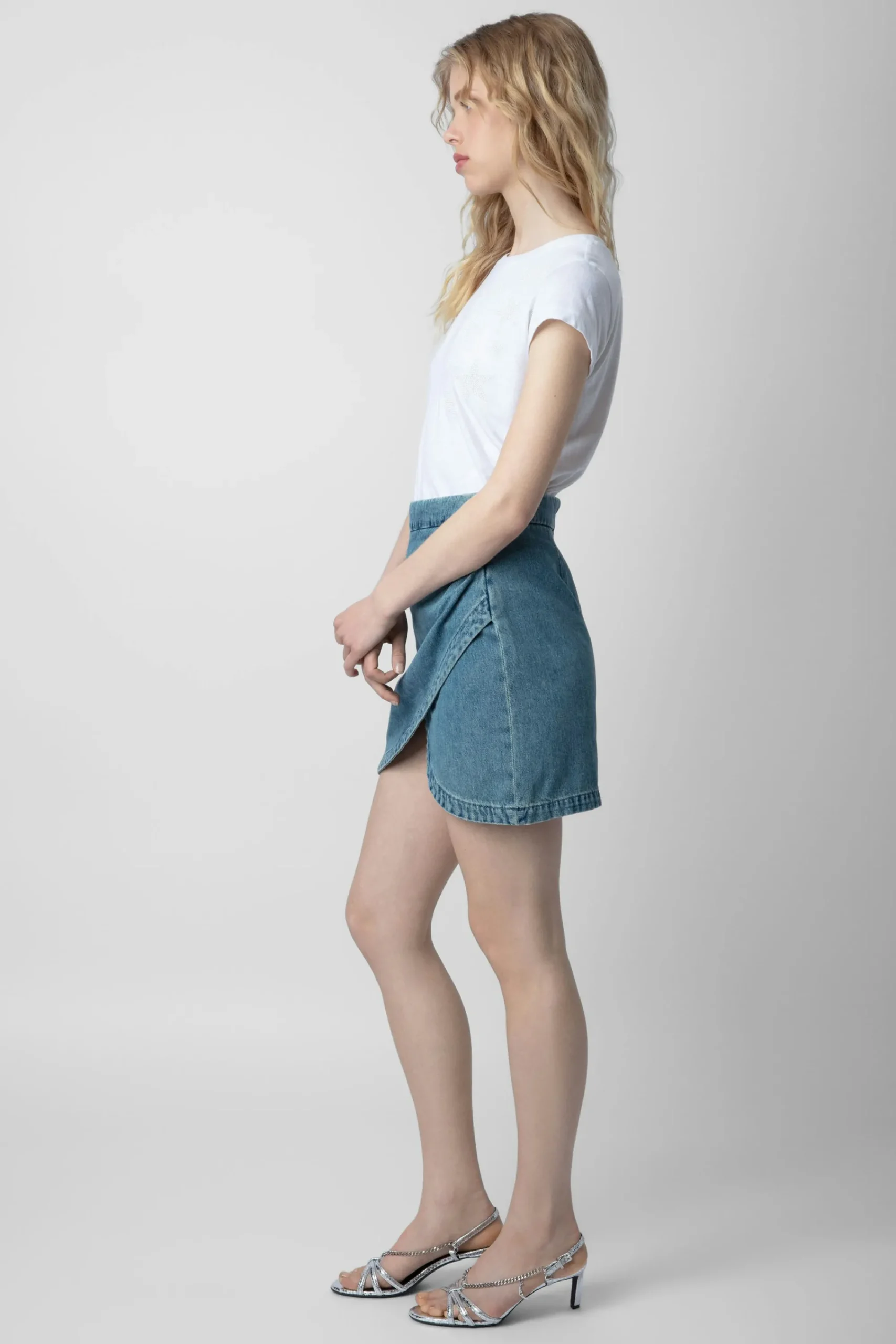 Zadig & Voltaire T-Shirts^T-Shirt Skinny Etoiles Strass