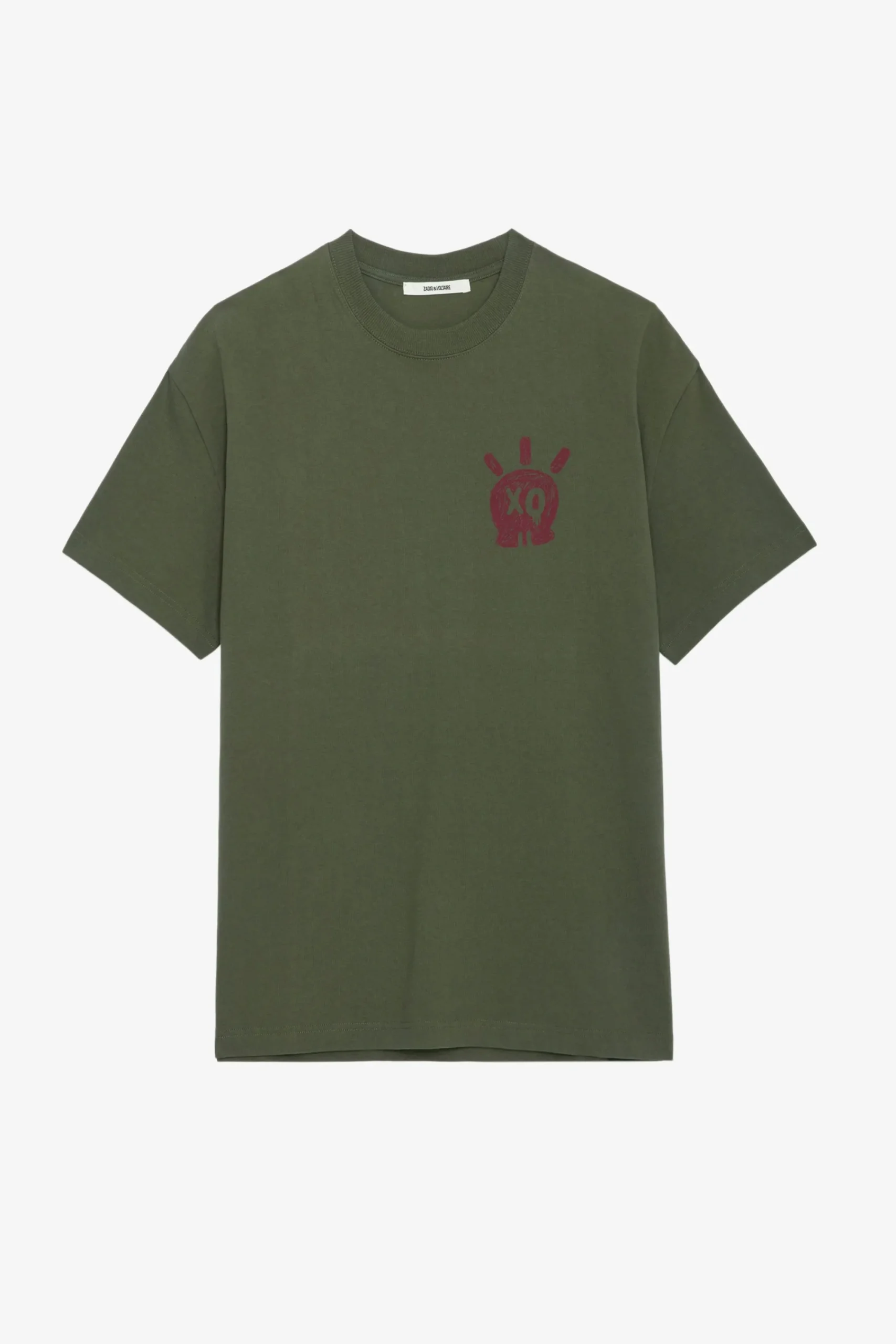 Zadig & Voltaire T-Shirts^T-Shirt Tete De Mort En Peluche