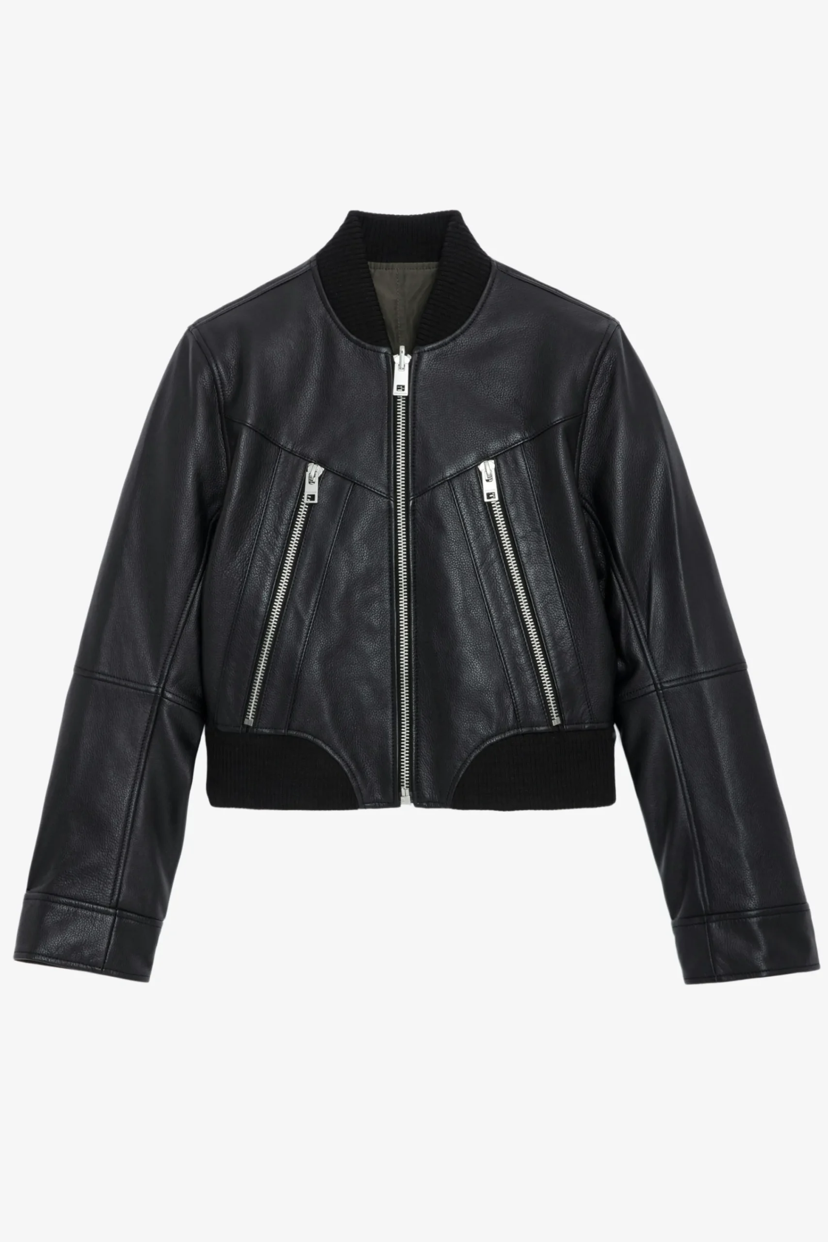 Zadig & Voltaire Manteaux Et Vestes^Veste En Cuir Bunta