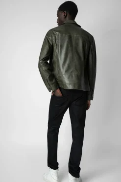 Zadig & Voltaire Manteaux Et Vestes^Veste En Cuir Lasso