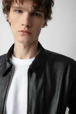 Zadig & Voltaire Manteaux Et Vestes^Veste En Cuir Mate