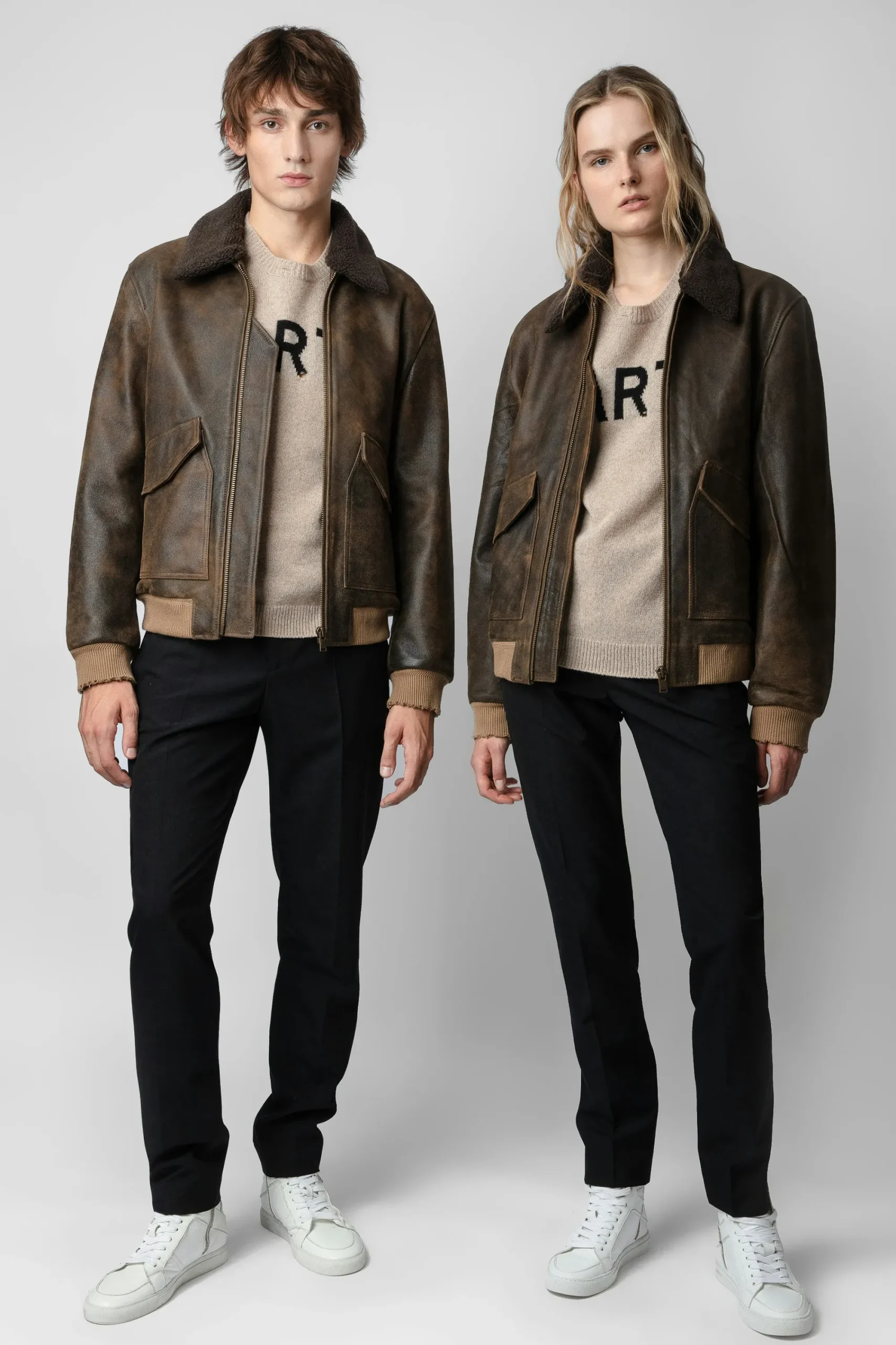 Zadig & Voltaire Manteaux Et Vestes^Veste En Cuir Mate