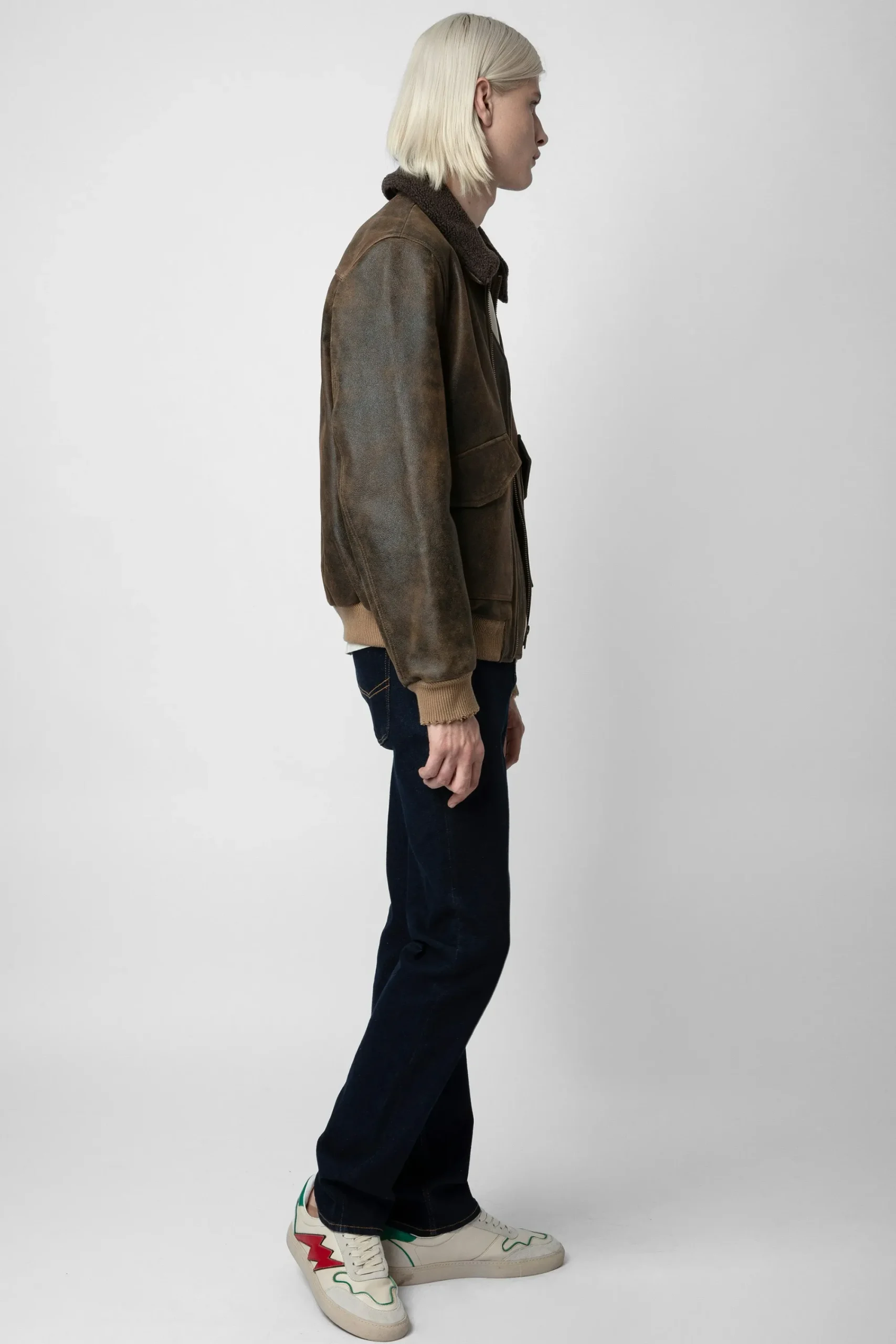 Zadig & Voltaire Manteaux Et Vestes^Veste En Cuir Mate