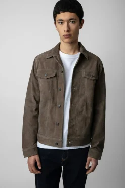 Zadig & Voltaire Manteaux Et Vestes^Veste En Daim Base