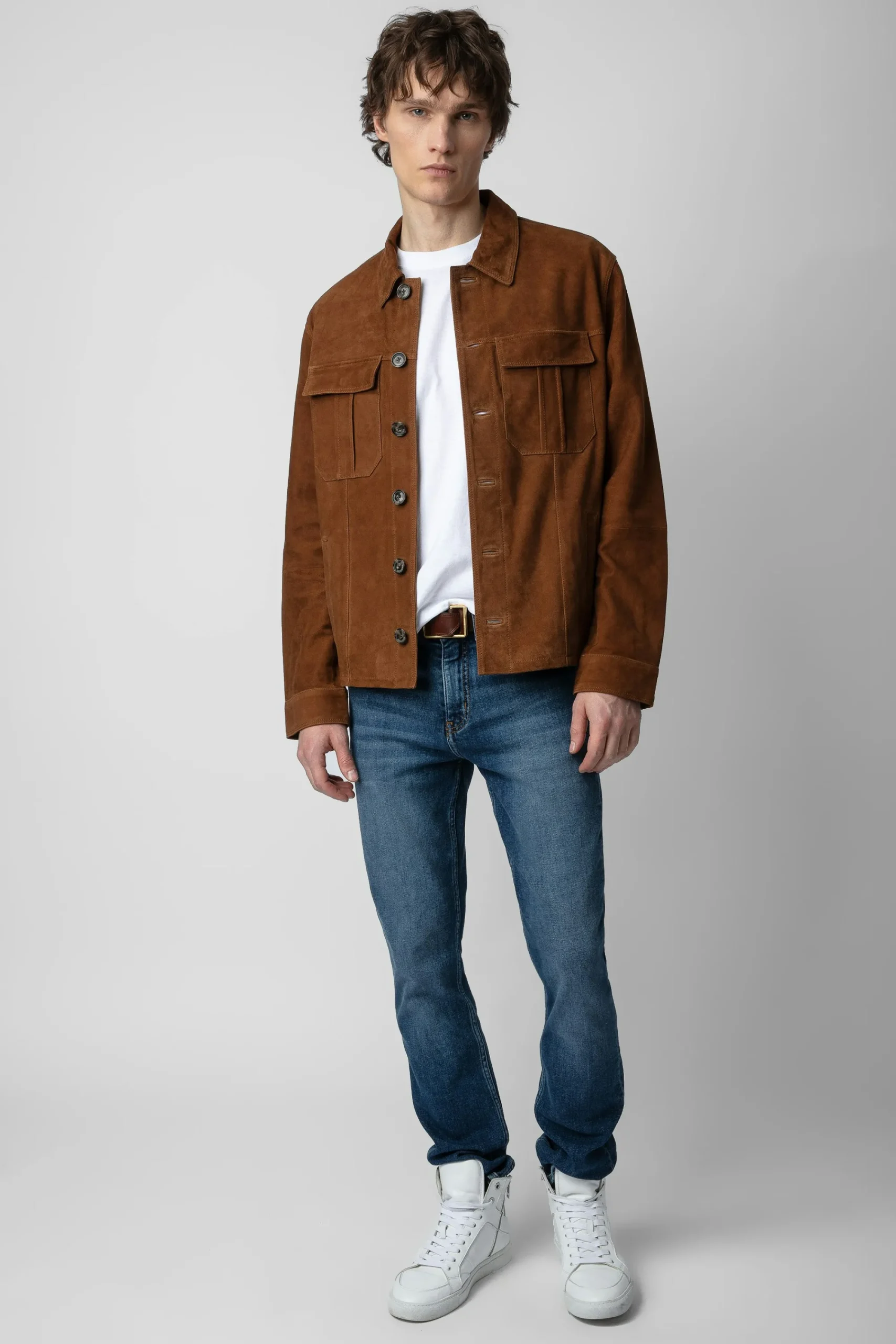 Zadig & Voltaire Manteaux Et Vestes^Veste En Daim Kuba